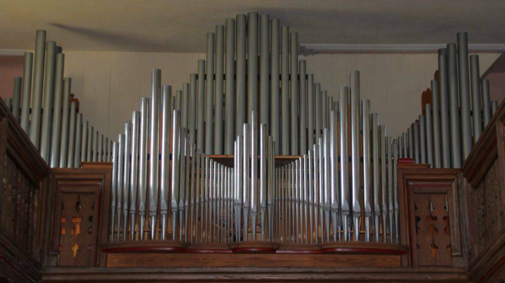 Die Kirchenorgel der evangelischen Kirche in Gutach