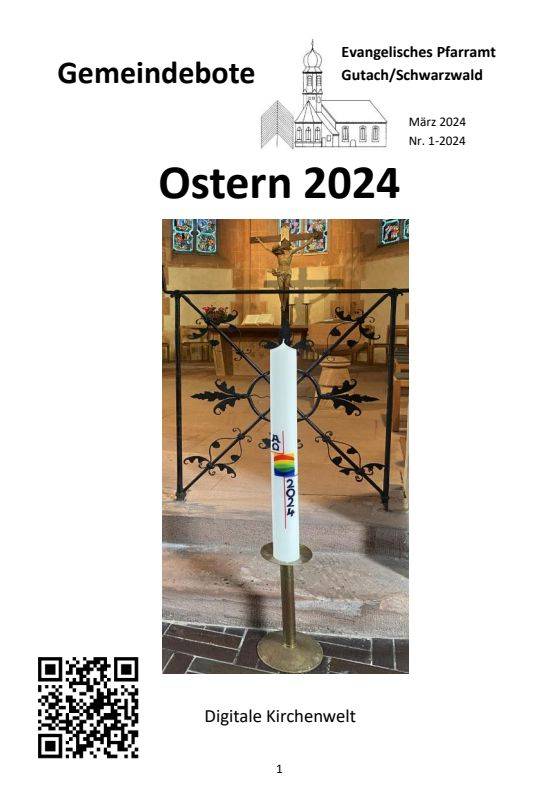 Titelbild Gemeindebote