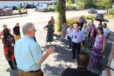 Bild von der Exkursion anlässlich 11. Vollversammlung des ÖRK nach Gutach und Hausach